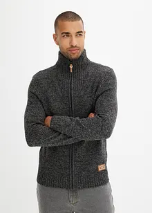 Strickjacke mit Stehkragen, bonprix