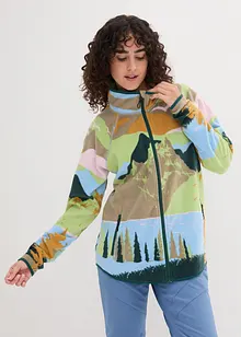 Veste polaire avec poches zippées, bonprix