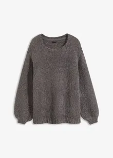 Oversize-Pullover aus Flauschgarn, bonprix