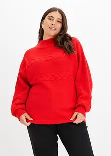 Pullover mit Zopfmuster, bonprix