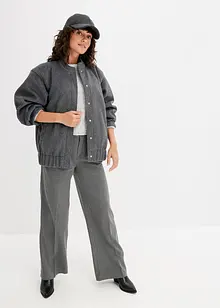 Blouson oversize aspect laine, bonprix