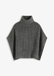 Weit geschnittener Pullover mit Zopfmuster, bonprix