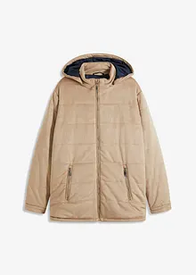 Veste matelassée aspect velours, bonprix