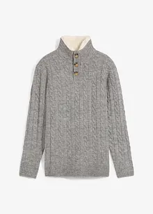 Pull en maille garçon, bonprix