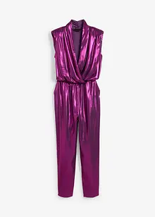 Jumpsuit mit Glanzdruck, bonprix