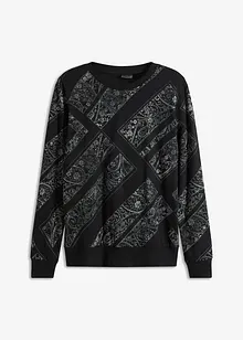 Rundhals-Sweatshirt mit Print, bonprix