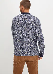 Piquè-Poloshirt, Langarm, bonprix