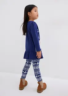 Mädchen Shirt und Leggings mit Bio-Baumwolle (2-tgl. Set), bonprix