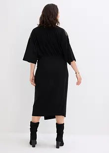 Jerseykleid mit Fledermausärmeln, bonprix