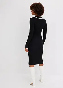 Robe en maille côtelée, bonprix