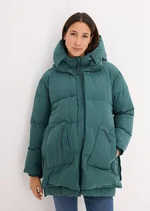 Oversize Winterjacke mit Kapuze aus recyceltem Polyester, bonprix