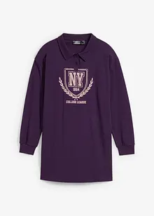 Mädchen Polo Shirtkleid aus Bio-Baumwolle, bonprix