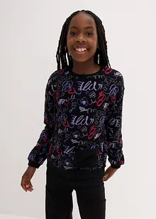 Mädchen Sweatshirt aus Bio-Baumwolle, bonprix