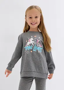 Mädchen Sweatshirt aus Bio-Baumwolle (2er Pack), bonprix