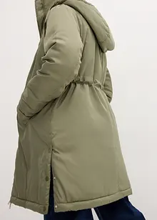 Parka rembourrée à capuche amovible et ampleur réglable, bonprix