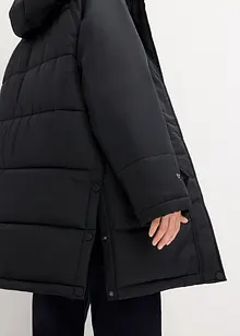 Wattierter Parka mit seitlicher Knopfleiste, bonprix