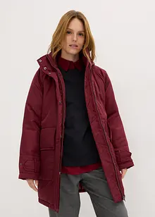 Wattierter Parka mit seitlicher Knopfleiste, bonprix