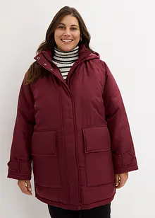 Wattierter Parka mit seitlicher Knopfleiste, bonprix