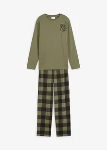 Jungen Pyjama mit Bio-Baumwolle (2-tlg. Set), bonprix