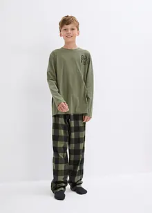 Jungen Pyjama mit Bio-Baumwolle (2-tlg. Set), bonprix