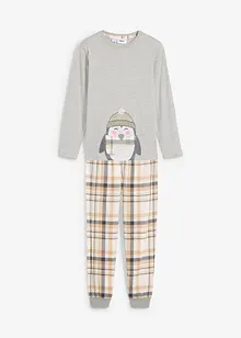 Kinder Pyjama mit Flanellhose  (2-tlg. Set), bonprix