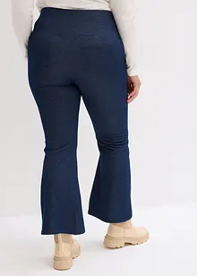 Pantalon chaud et douillet, imitation jean, bonprix