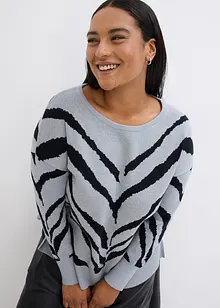 Jacquard Pullover, bonprix