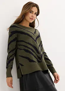 Pull en jacquard, bonprix