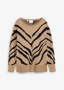 Pull en jacquard, bonprix