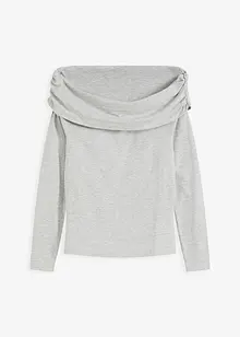 Carmenshirt mit Raffung, bonprix