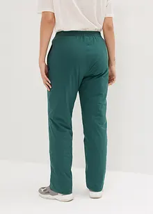 Pantalon thermo avec doublure polaire et taille confortable, étanche, Straight, bonprix