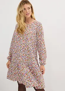 Robe en jersey crêpe, bonprix