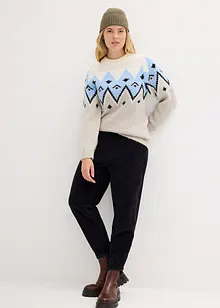 Pullover mit Norwegermuster, bonprix