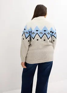 Pullover mit Norwegermuster, bonprix