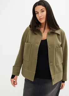 Kurze Jacke in Wolloptik, bonprix