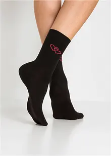 Socken mit Bio-Baumwolle (6er Pack), bonprix