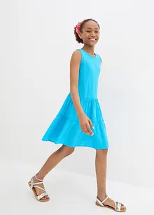 Robe midi en gaze de coton légère, bonprix