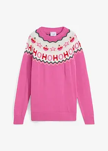 Pullover mit Weihnachtsmotiv, bonprix