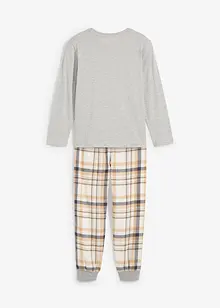 Kinder Pyjama mit Flanellhose  (2-tlg. Set), bonprix