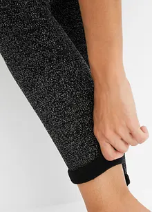 Thermo Leggings aus Glitzergarn, bonprix