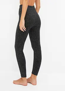 Thermo Leggings aus Glitzergarn, bonprix