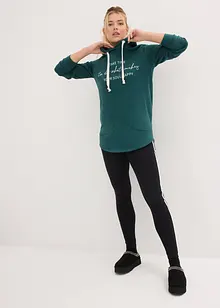 Jogginganzug mit Long-Sweatshirt und Leggings (2-teilig), bonprix