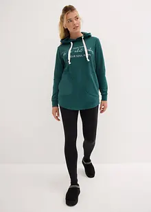 Ensemble de jogging avec sweat-shirt long et legging (2 pces), bonprix