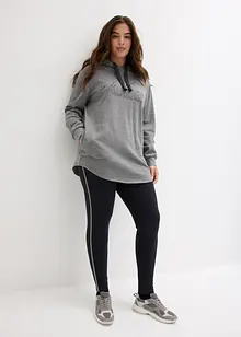 Ensemble de jogging avec sweat-shirt long et legging (2 pces), bonprix