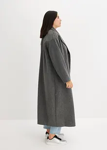 Manteau croisé oversize aspect laine, bonprix