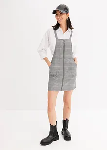 Robe-salopette à carreaux, bonprix