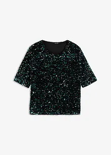 T-shirt à sequins, bonprix