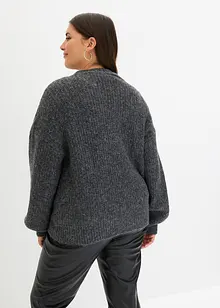 Strickjacke mit dekorativen Knöpfen, bonprix