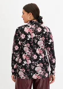 T-shirt manches longues en viscose douce et extensible, bonprix