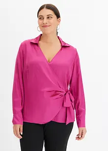 Blouse en satin, bonprix